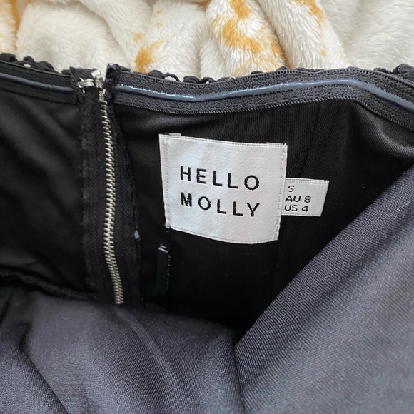 NWT hello molly black strapless dress - Picture 3 of 5